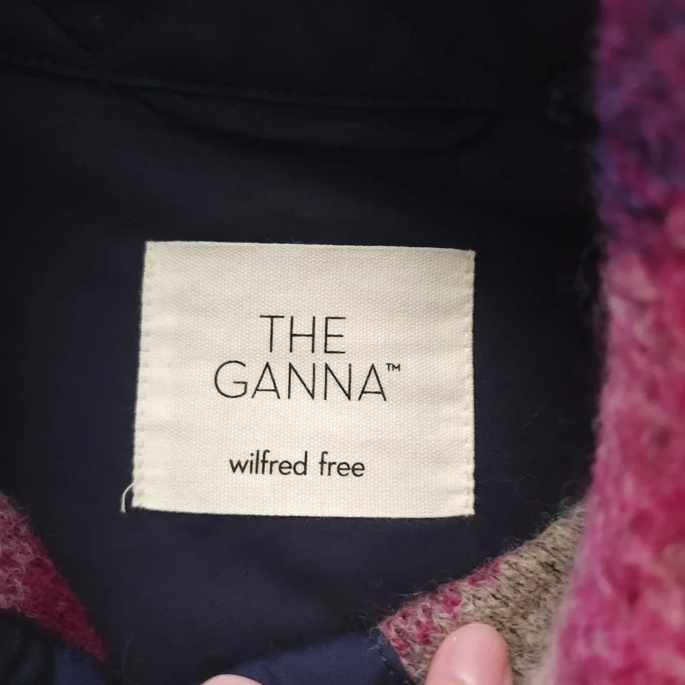Ariztia Wilfred free Ganna Jacket short, pink blue plaid - Picture 11 of 11